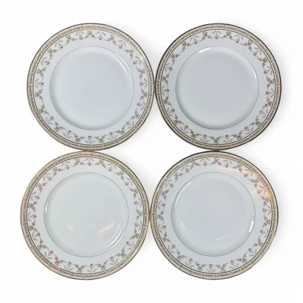 Set of 4 B&C France Plates - L. Bernardadd & co Limoges 8,5